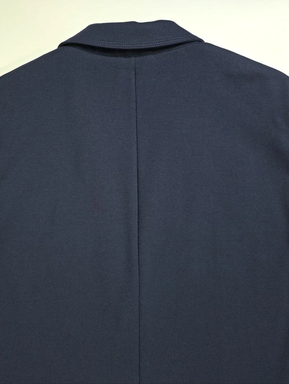 Sisley In Motion Men's Jersey Blazer IT 52/US 42 Navy Stretch Knit Slim Comfort